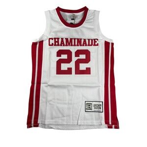 Authentic Classics Jayson Tatum Chaminade High School Jersey White Red Small NEW